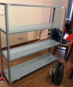 Alternative view of Kệ sắt 4 tầng: cao 1,5m x dài 1,5m x rộng 0,4m