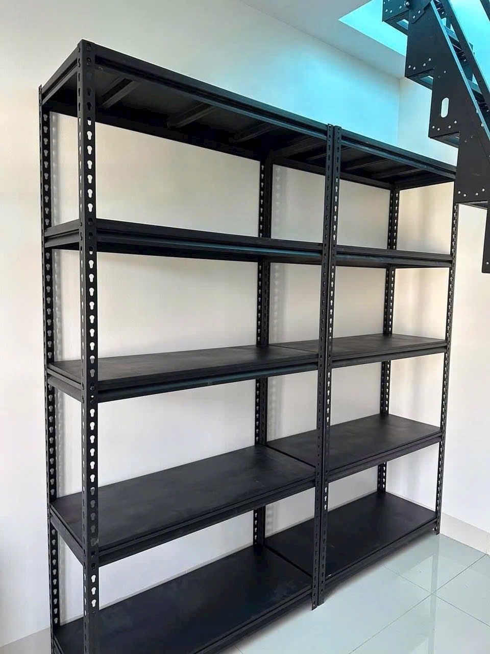 kệ sắt v gài cao 2m dài 1m2 rộng 40 5 mâm - Ảnh 3