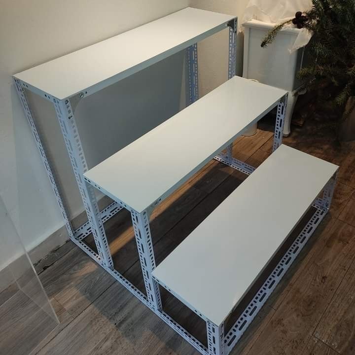 kệ sắt bậc thang cao 30-60-90 sàn dài 30x1m