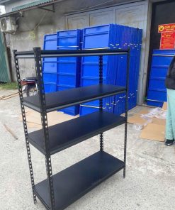kệ sắt gài cao 1.5m dài 1m rộng 30 4 mâm