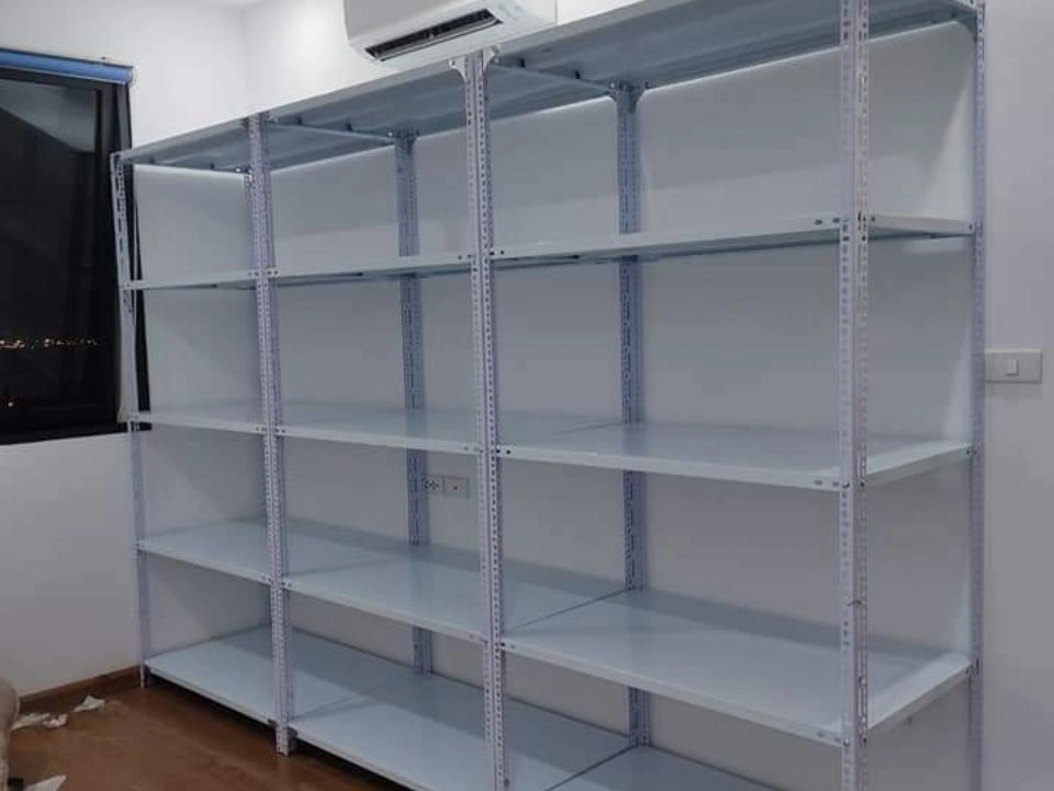 Kệ Sắt V Lỗ 5 tầng: Cao 2m, dài 1.2m, rộng 0.6m - Ảnh 4