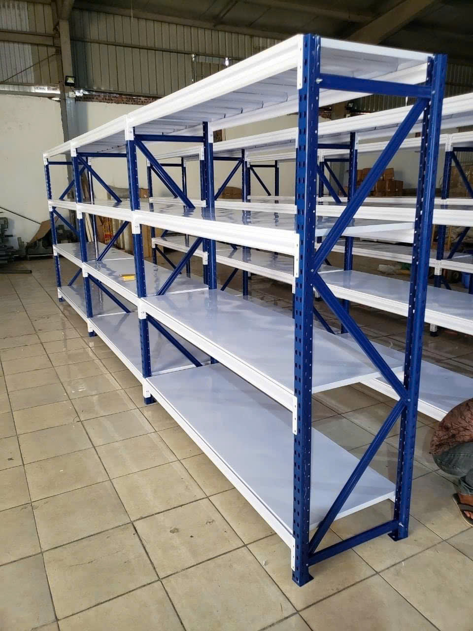 Kệ Trung Tải Sơn Màu Theo Yêu Cầu – Lưu Trữ Linh Hoạt, Thẩm Mỹ Cao - Ảnh 4