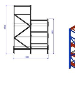 Kệ để khuôn công nghiệp Alaska lưu trữ khuôn mẫu nặng - ảnh 9